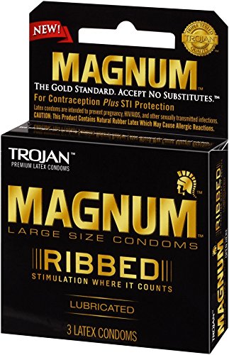 magnum ribbed 6/3pk