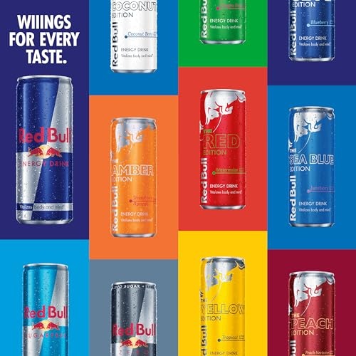 Red Bull Summer Edition Curuba Elderflower Energy Drink, 8.4 Fl Oz, 24 Cans