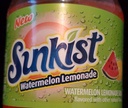 Sunkist Watermelon Lemonade 20 oz, 24 pk.