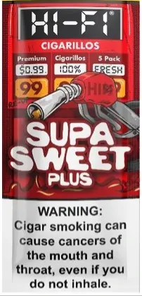 Hi-Fi Supa Sweet Cigarillos 15 ct