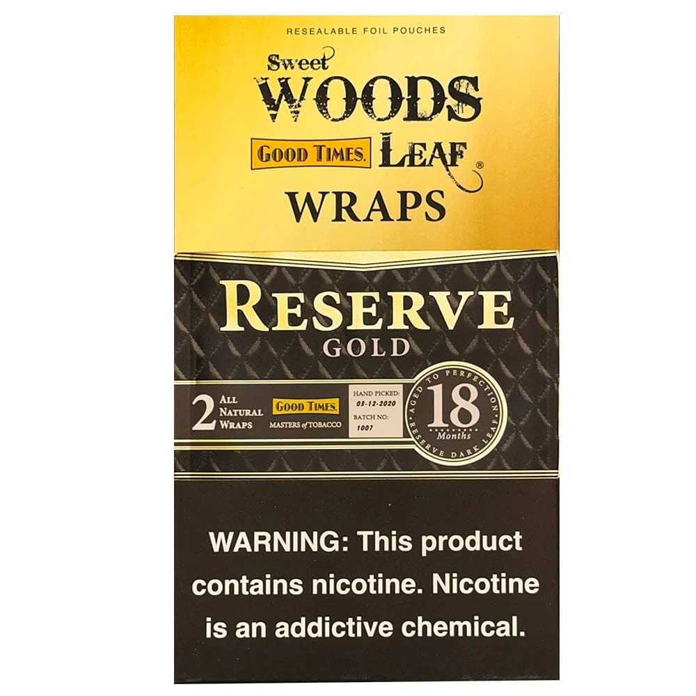 Good Times Leaf Wrap Reserve Gold Sweet 20 ct. 