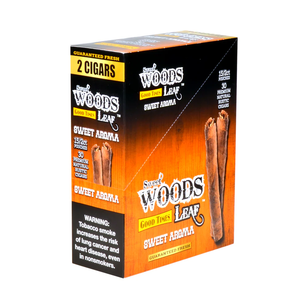 Good Times Leaf Wood 2/1.49 Sweet Aroma 15 ct. 