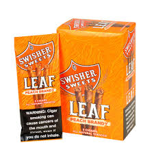 Swisher Leaf Peach Brandy 3/10 ct.