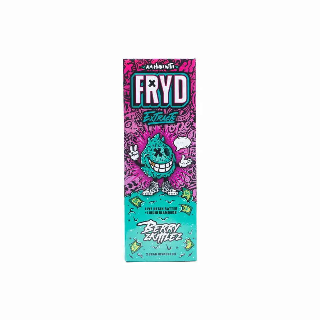 FRYD Live Resin Disposable Berry Zkittlez 2G