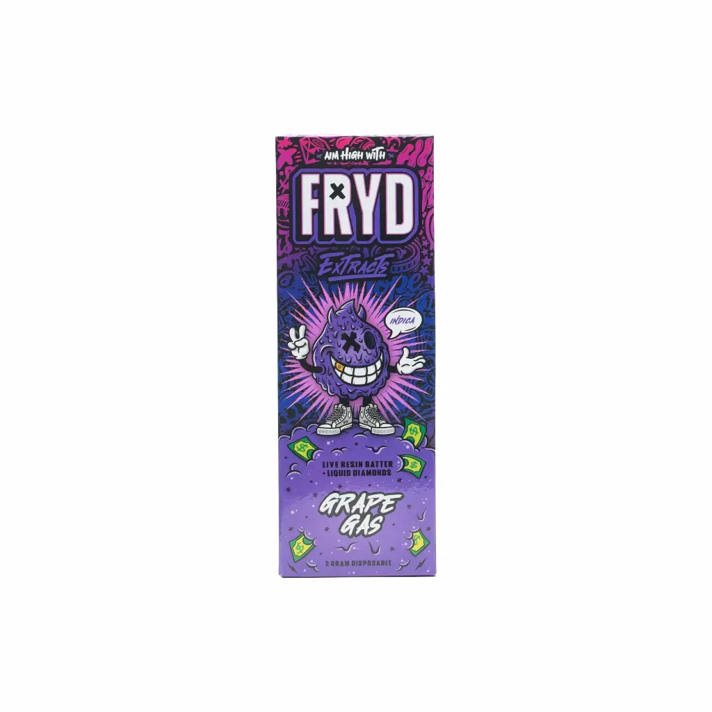 FRYD Live Resin Disposable Grape Gas 2G