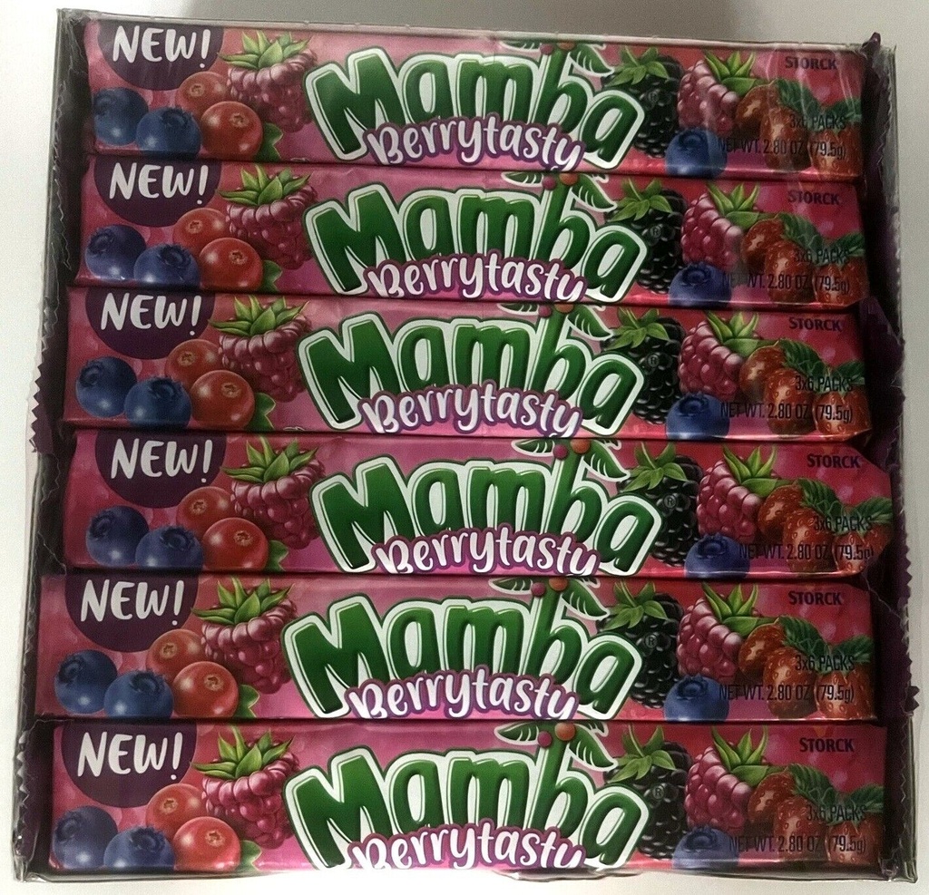 Mamba 18 Berrytasty 2.8 oz, 24 pk.