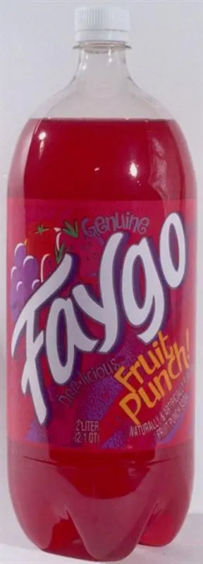 Faygo Bottle Fruit Punch 20 oz, 24 pk. 