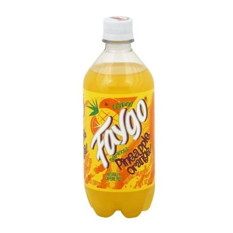 Faygo Bottle Pineapple Watermelon 20 oz, 24 pk. 