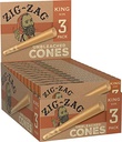 Zig-Zag Cones King Unbleached 3/24 ct. 