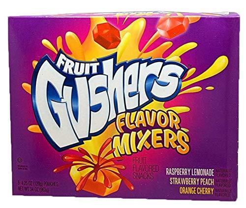 Gushers Flavor Mixers Fruit Flavored Snacks 8 Count