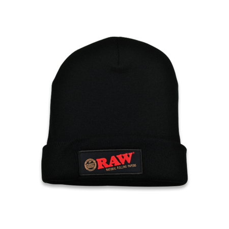 Black RAW Beanie