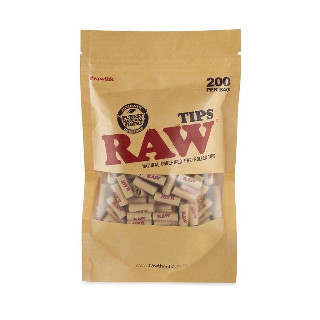 RAW Pre Rolled Tips 200ct