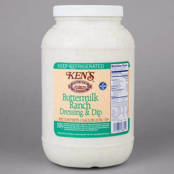 West Creek Buttermilk Ranch Dressing 1 Gal.