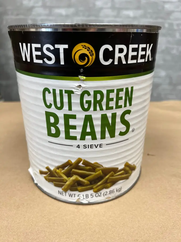 West Creek Cut Green Beans 2.86 kg