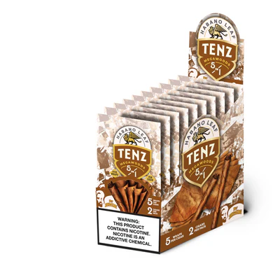 Zig-Zag Tenz Natural Leaf Cigars - Habano Leaf 8CT