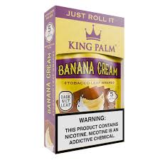 King Palm Banana Cream 8ct 5pk