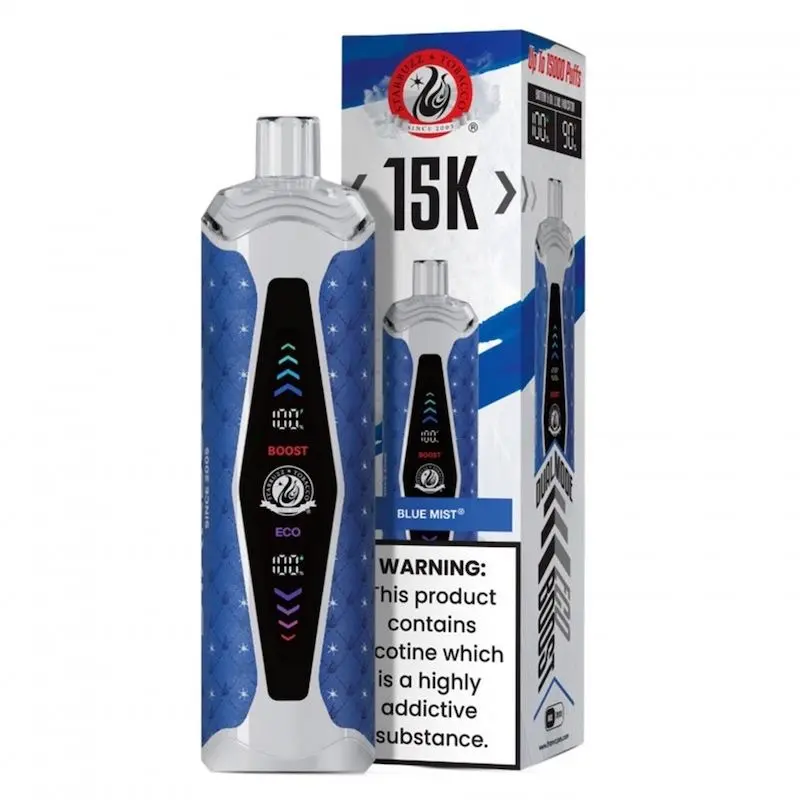 Starbuzz Supermax Blue Mist 15k Puffs Disposable Vape 5ct