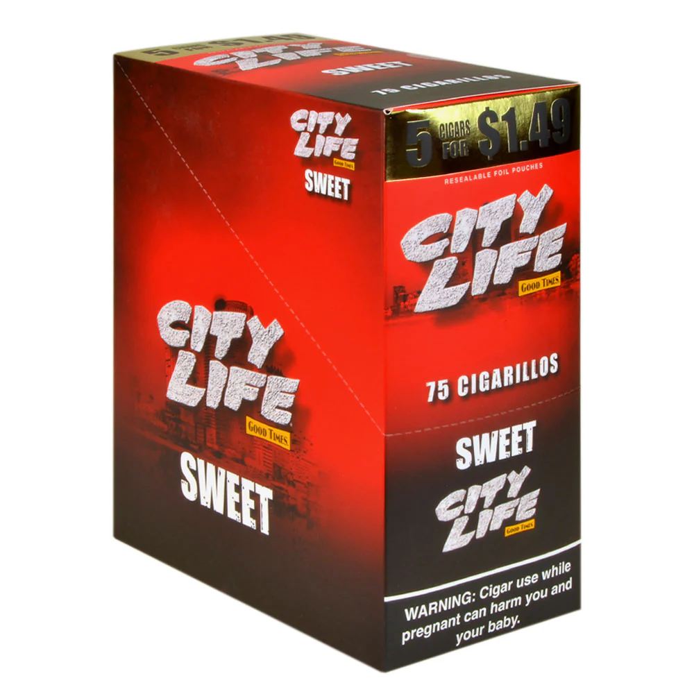 City Life 5/1.49 Sweet 5/15pk