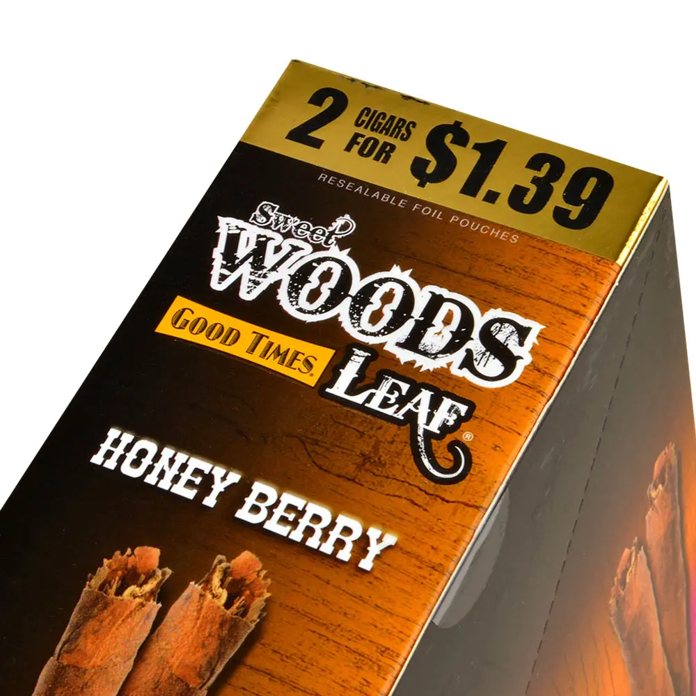 Good Times Leaf Wood 2/1.39 Honey Berry 15 ct. 