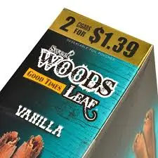 Good Times Leaf Wood 2/1.39 Vanilla 15 ct. 