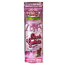 Juicy Jay Hemp Wrap Purple Gelato 2/25 pk. 