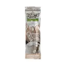 Juicy Jay Hemp Wrap Coconut Cream 2/25 pk. 