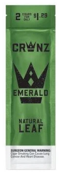 Crwnz 2/1.29 Natural Leaf Emerald 2/15 pk. 