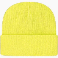 Cotton Skullcaps - Yellow 12 ct.