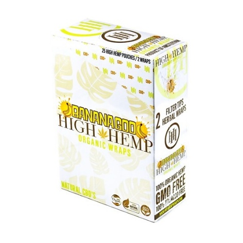 High Hemp Organic Wraps Bananagoo 25Ct/2