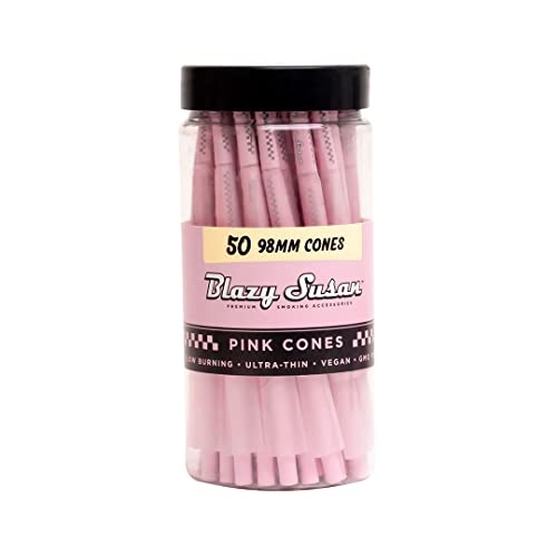 Blazy Susan Pink Cones 50ct 98MM