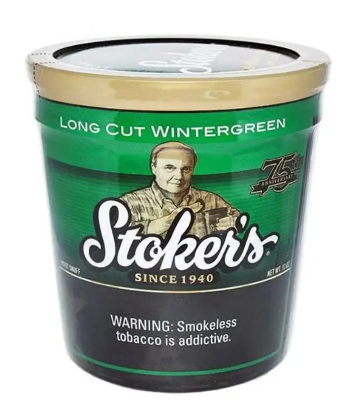 Stoker 12 oz Long Cut Wintergreen Tub