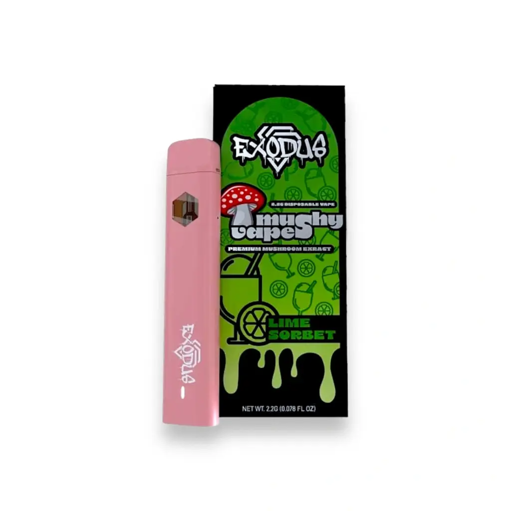 Exodus Mushy Vapes Sour Apple 2.2G 6ct. Disposable 