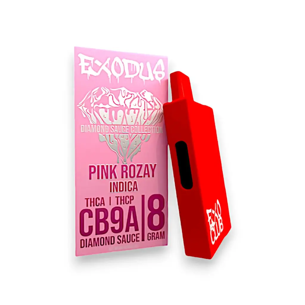 Exodus Diamond Sauce Pink Rozay Vape 8G 5 ct. 