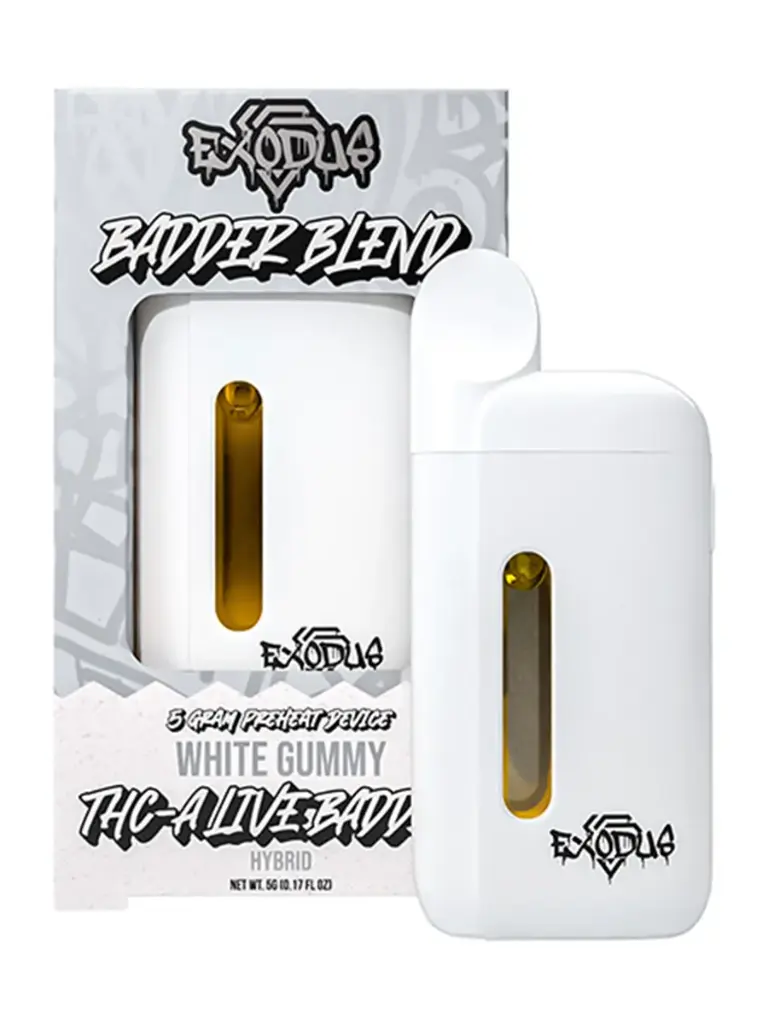 Exodus 5G White Gummy Vape 6 ct. 