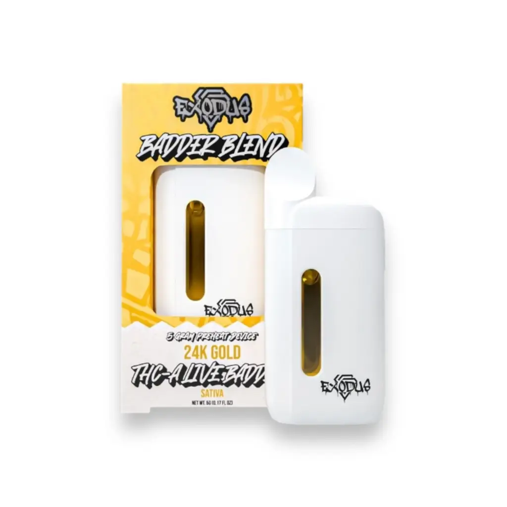 Exodus 5G 24K Gold Vape 6 ct. 