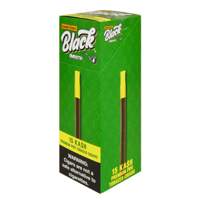 Good Times BLACK SMOOTH Ka$h Cigarillos, .89/15ct