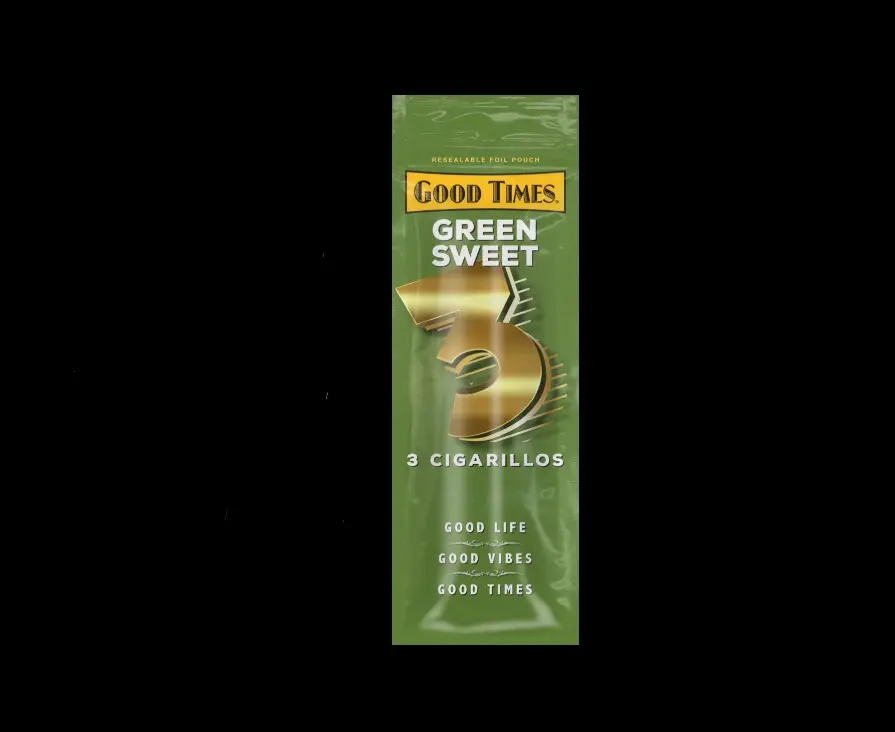 Good Times Cigarillos 2/1.29 Green Sweet 15 ct.