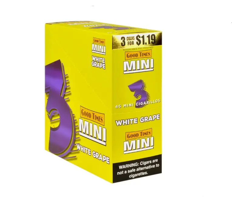 Good Times Mini Cigarillos 3/1.19 White Grape15 ct.