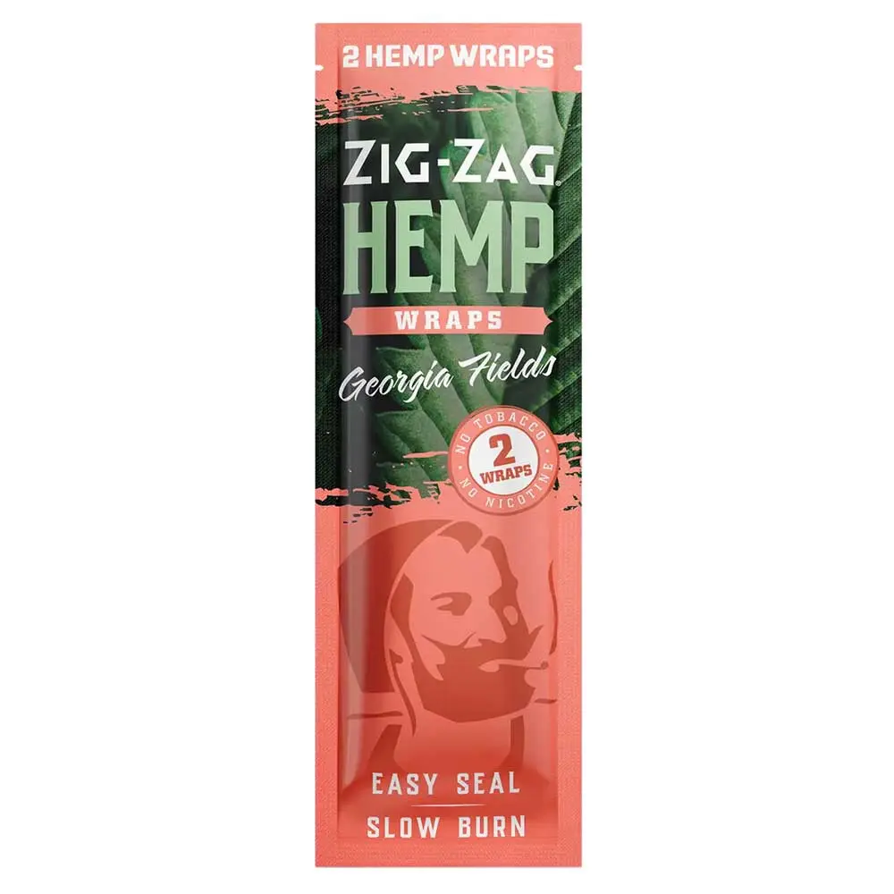 Zig Zag Hemp Wrap Georgia Fields 2/.99 25 ct. 