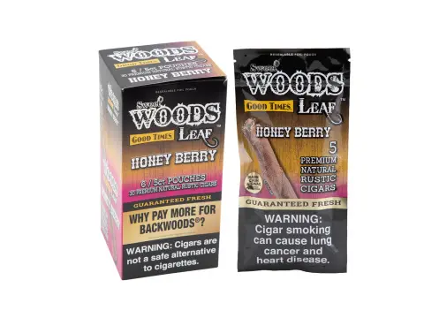 Good Times Leaf Wood 5/6 ct. Honey Berry