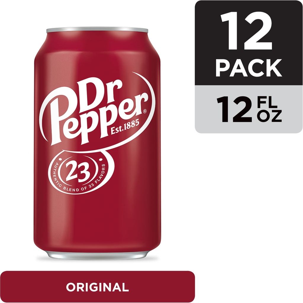 Dr pepper can 12 oz 24 pk.