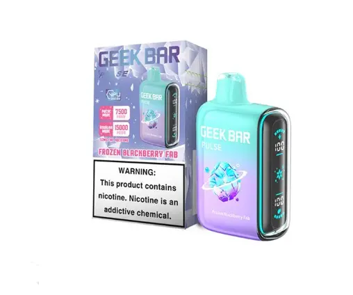 GEEK BAR PULSE 15K FROZEN BLACKBERRY FAB 5CT