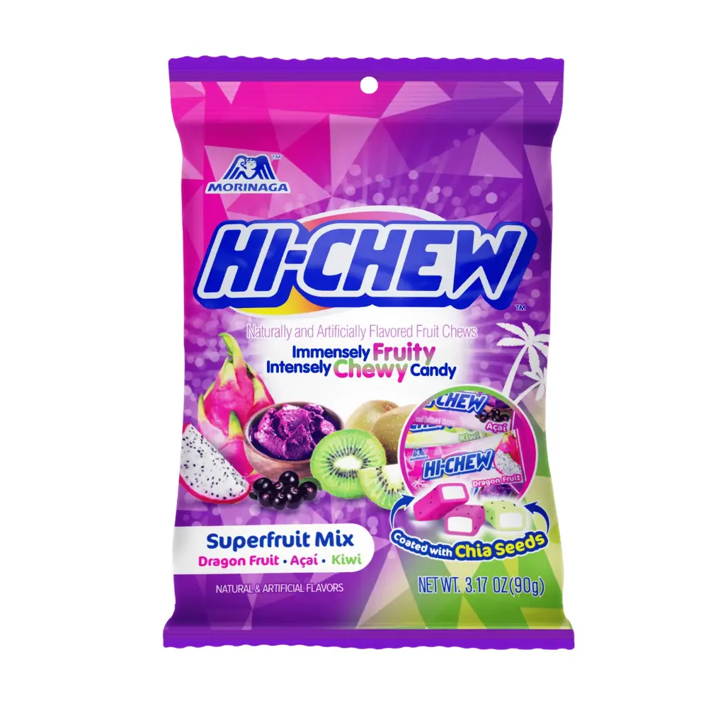 Hi-Chew Candy Bags Superfruit Mix 6 ct, 3.2 oz