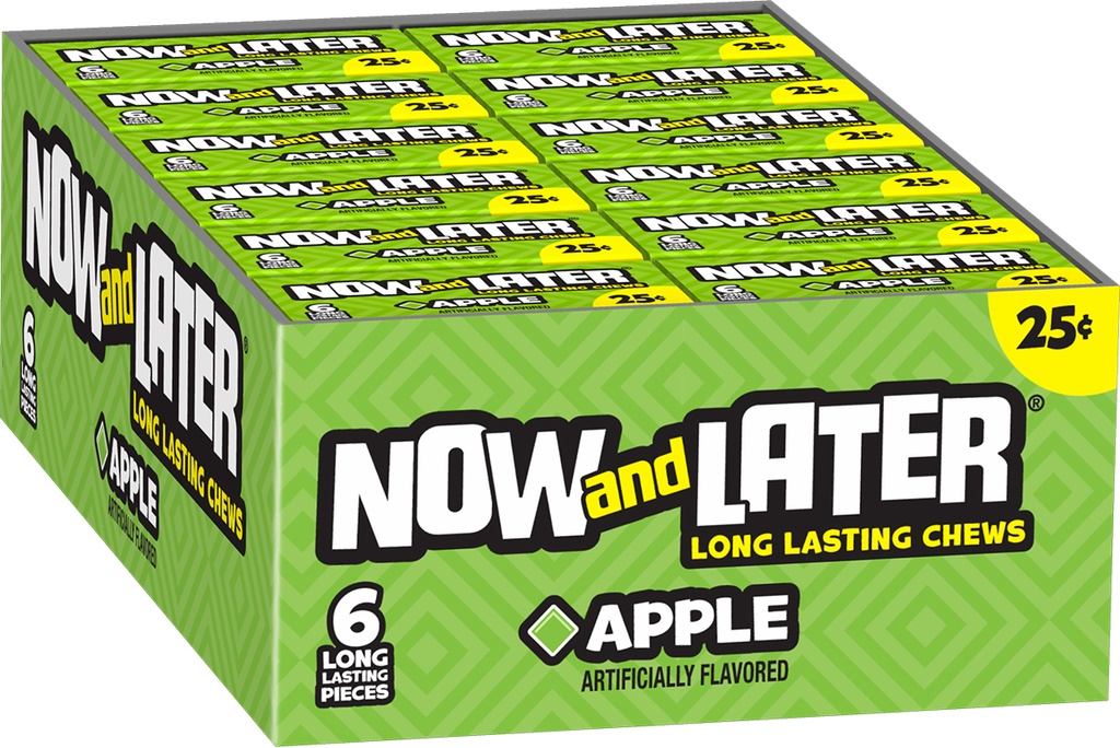 NOW AND LATER APPLE 24CT