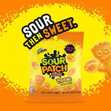 Sour Patch Kids Peg Bags Peach 12 ct. 3.56 oz