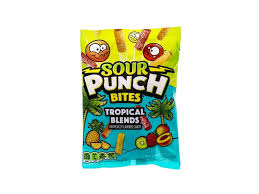 Sour Punch Tropical Bites 5 oz, 12 ct.