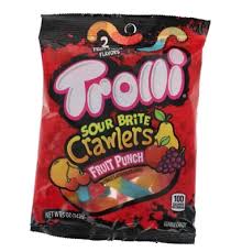 Trolli Candy Hook Bag Fruit Punch Bag 12 ct, 5 oz