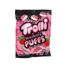 Trolli Candy Hook Bag Strawberry Puffs 12 ct, 4.25 oz