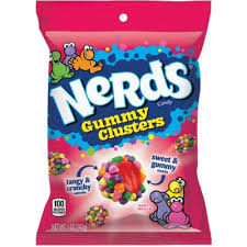 Nerds Clusters Candy Hook Med 12 ct, 5 oz