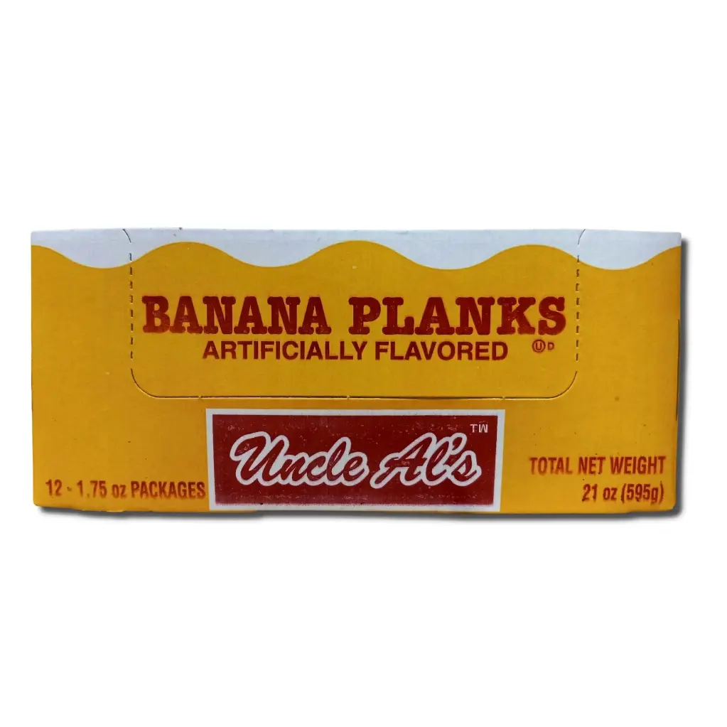 Uncle Al's Banana Planks 12-1.75 oz